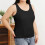 Wireless Open-Back Bralette Nylon-Spandex Plus Size M-4XL 4