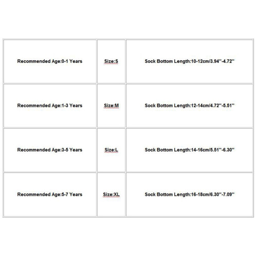 Baby halkfria strumpor 12 par 2