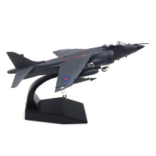 UK Air Force Sea Harrier Jet Fighter Model 1:72 Alloy