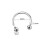 Surgical Steel Internally Threaded Septum Ring 1.2x6mm 1