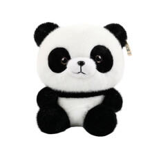 Panda-Plüschtier, weich, großer Kopf, 30 cm