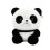 Panda-Plüschtier, weich, großer Kopf, 30 cm 1