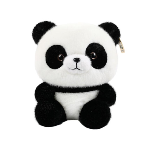Panda-Plüschtier, weich, großer Kopf, 30 cm