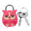 Owl-Shaped Silicone Travel Padlock Set for Home Cabinets 6