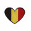 Belgium National Flag Patch Embroidered Tactical Iron-On or 1
