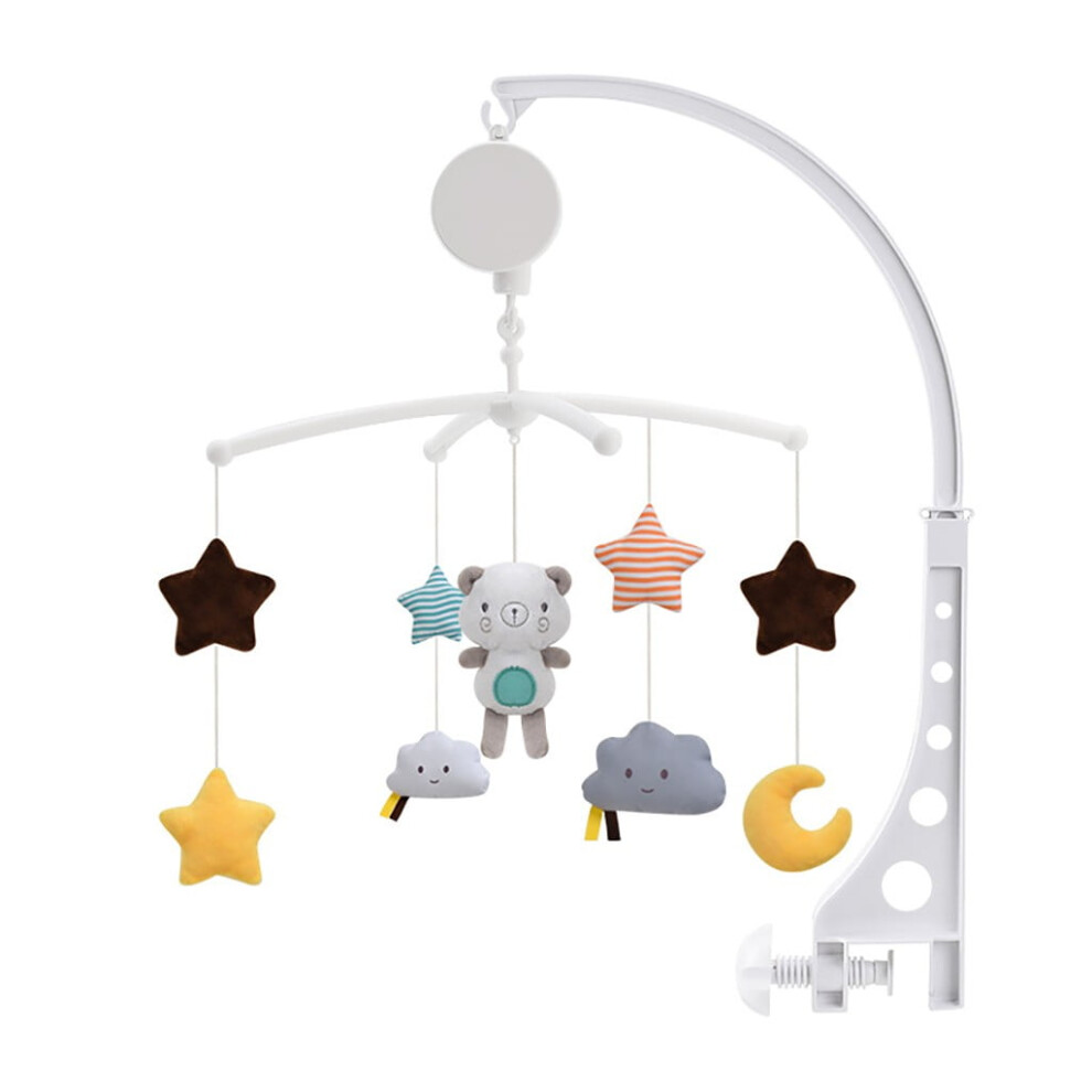 Baby Crib Mobile Music Toy for 0-12 Months, Soothing with