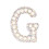 Stickers,Personalized Pearl Letter Patch Alphabet Patch Customized Letters Patch On Patch Glue On Patch Applique DIY Bride 1