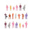 Mini Railroad Figure Set HO Scale 20pcs 4