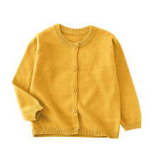 Kinderstrickjacke orange, 7-8 Jahre