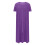 Women's Winter Warm Robe with Pockets Purple L 6