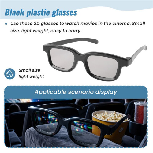 3D Glasses For  Cinema 3D TV's - 2 Pairs 1