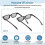 3D Glasses For  Cinema 3D TV's - 2 Pairs 5