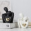 Ceramic Couple Figurines Romantic Abstract Sculpture 1 Pair 1