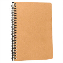 A5 Spiral Notebook Softcover Unlined 1 Pack