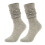 Men's Wool Thermal Socks Medium High Tube Bubble Design 1