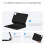 Magic Keyboard Case for iPad Air 13-inch - Slim Lightweight 3