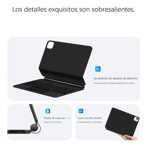 Magic Keyboard Case for iPad Air 13-inch - Slim Lightweight 2