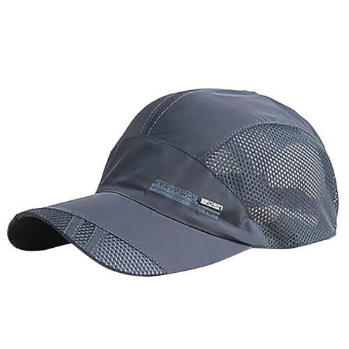 Dunkelgraue Damen-Baseballkappe, Einheitsgröße