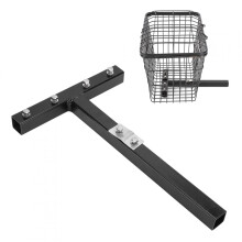Brrnoo Basket Mounting Bracket for Mobility Scooter Black