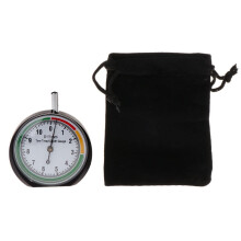 Tire Tread Depth Gauge Plastic Shell Dial Stainless Steel