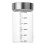 Garrafa de água de vidro com tampa e proteção, 266 ml (9 oz) 1