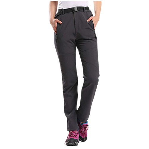 Pantaloni da sci da donna impermeabili e caldi per l'inverno, ideali per l'escursionismo.