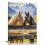 Personalized Horse Art Print with Names 12x16 in 1