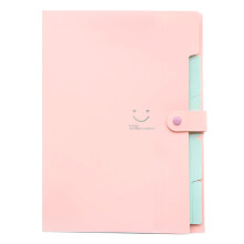 A4 Document Organizer with Index Tabs and 3 Pockets