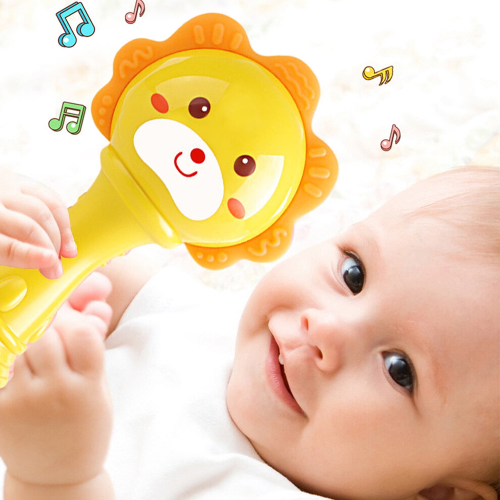 Baby Musical Rattle Toy for Infants Sensory Play 1 Pack