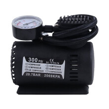12V Portable Tire Inflator with Mechanical Gauge