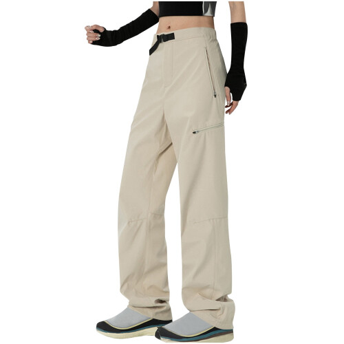Women's Waterproof Hiking Pants Elastic Waist Drawstring 1