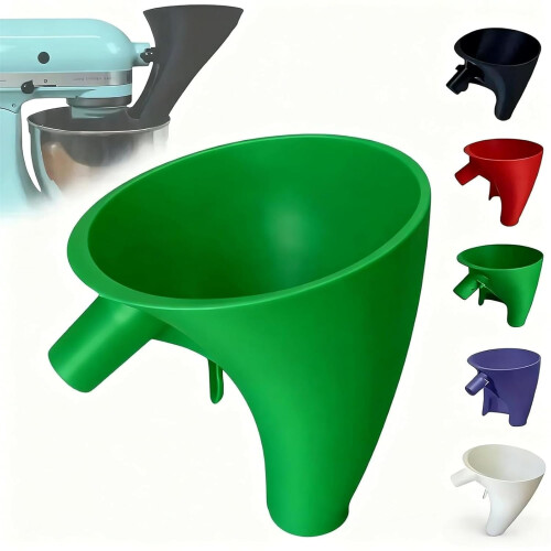 Flour Funnel for KitchenAid Artisan KSM150 5-Quart Mixer