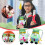 Graduation Plush Gnome Doll Handmade Soft Cloth Faceless 1