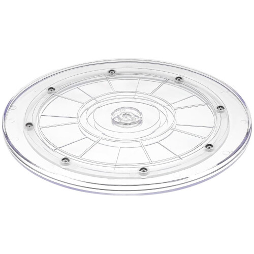 Acrylic Display Turntable 360 Degree Rotating Tray