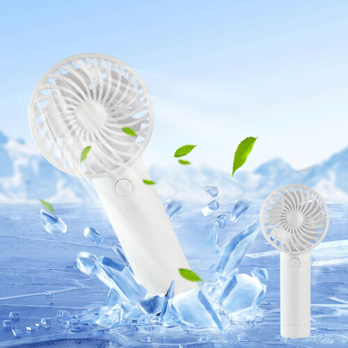 Ventilateur portable rechargeable par USB à trois vitesses