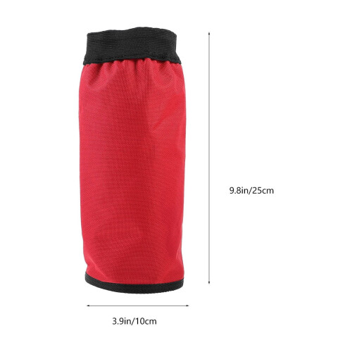 Red drumstick barrel for outdoor drum protection 1 pc 1