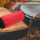 Red drumstick barrel for outdoor drum protection 1 pc 3