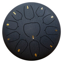 Navy Blue Rain Drum 10 Inch 11-Tone Outdoor