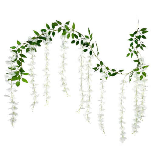 Τεχνητά κλήματα Wisteria 6,56ft κρεμαστή διακόσμηση