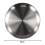 Stainless Steel Dinner Plates 4 Pack 2