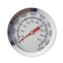Grill Smoker Pit Thermometer with Clear Scale