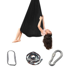 Kids Yoga Hammock Nylon Aerial Swing Seat 40" x 110" 110 lbs
