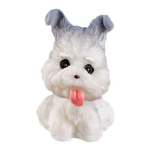Mini Dog Figurine Resin Cake Topper 1 Piece