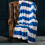 Soft Flannel Throw Blanket Queen Size 90 x 90 Inches Blue 1