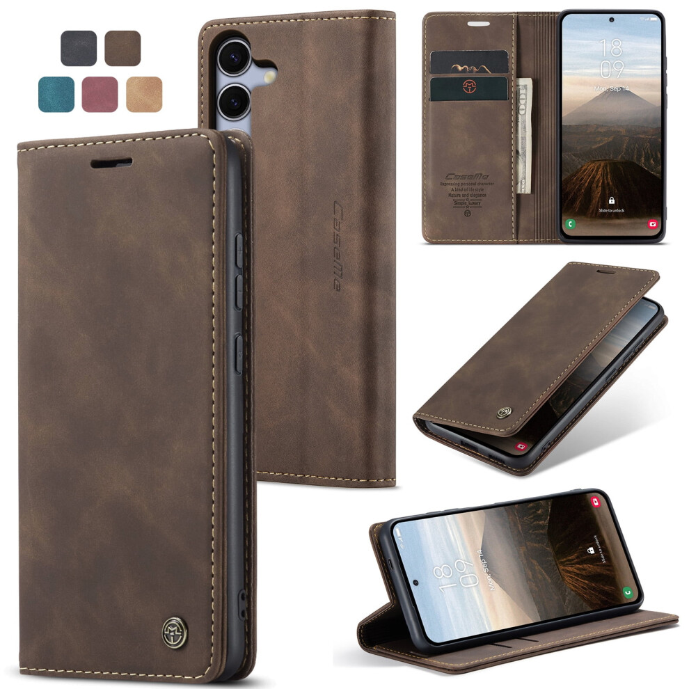 Caseme Leather Flip Wallet Case For Samsung Galaxy S25 5G 919886073964