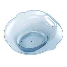Sitz Bath Basin for Toilet Blue Hip Bath with Wider Seat