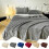 Coral Fleece Blanket Solid Color 59x71 inch 1
