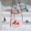 Double-Layer Outdoor Suspended Bird Feeder Pink 7