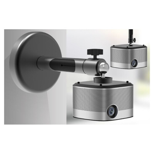 Ceiling Wall Projector Stand Folding Aluminum Alloy Bracket Horizontal 360 Rotation, Vertical 90 Adjust Holder 2