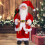 Weihnachtsmann-Figur, stehend, Dekoration, 30 cm 1